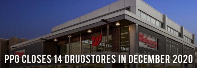 PPG Closes 14 Drugstores in Dec2020_January2020